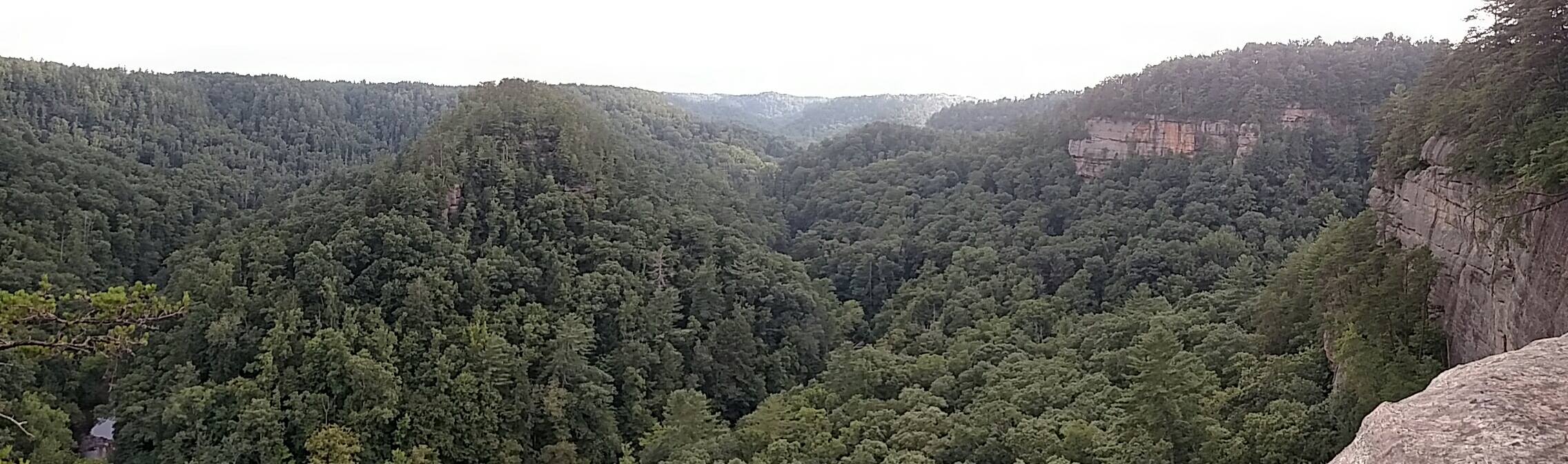 view from eagles nest / eagle point buttress