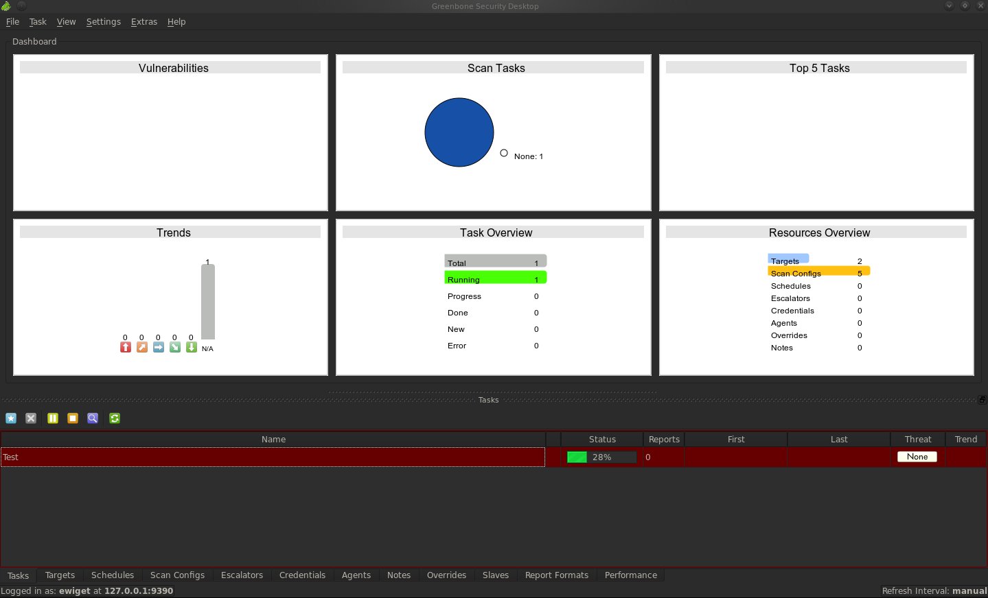 openvas gsd interface